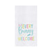 Every Bunny Welcome Floursack Kitchen Towel    