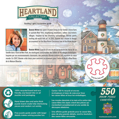 Guiding Light 550 Piece Heartland Puzzle    