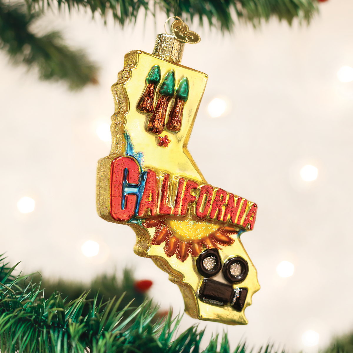 Old World Christmas - California Ornament    