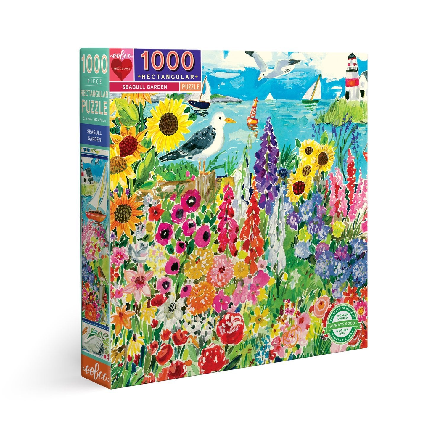 Seagull Garden 1000 Piece Puzzle    