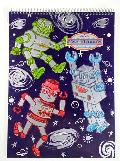 Silver Robots Sketchbook    