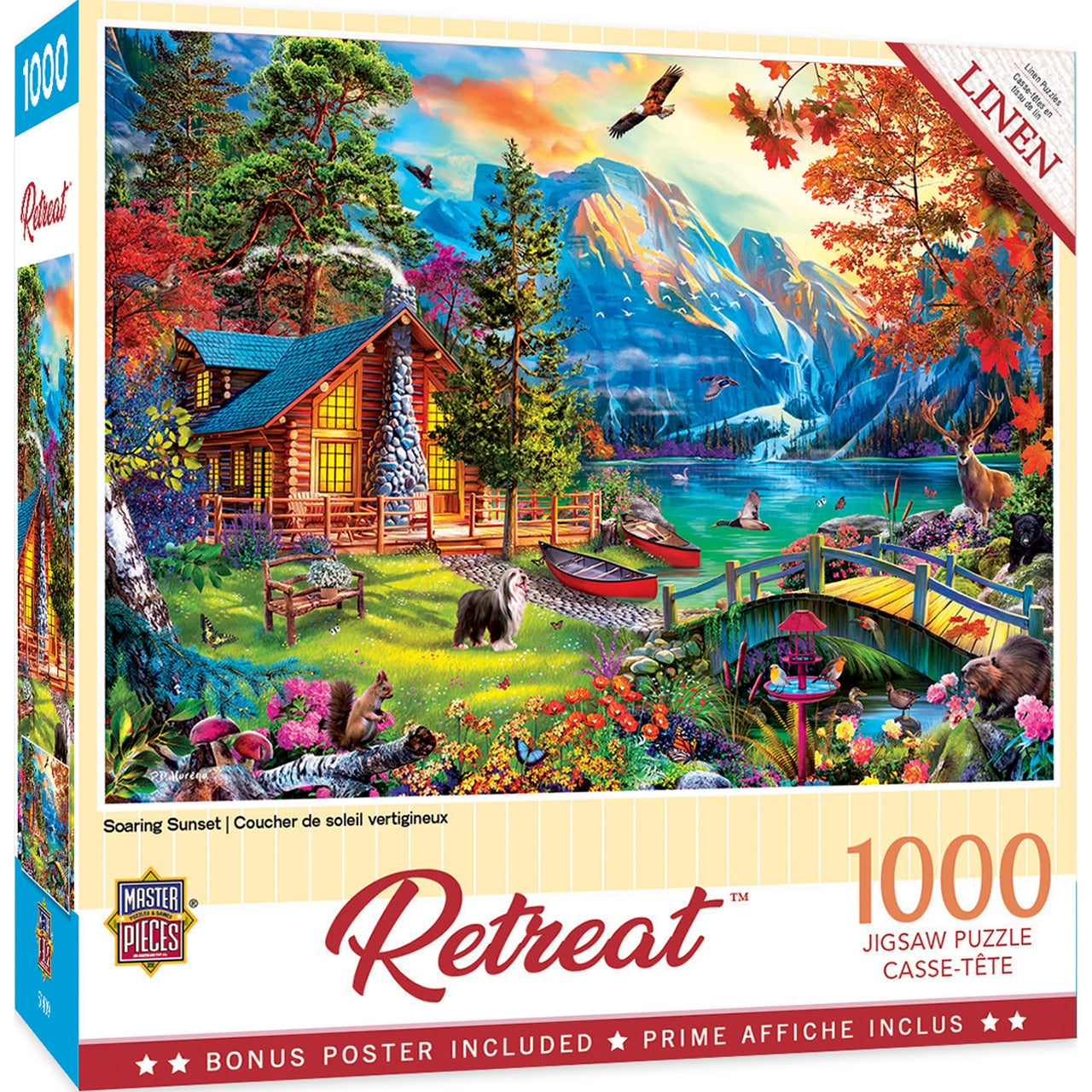 Soaring Sunset 1000 Piece Puzzle    