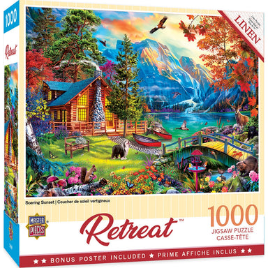 Soaring Sunset 1000 Piece Puzzle    