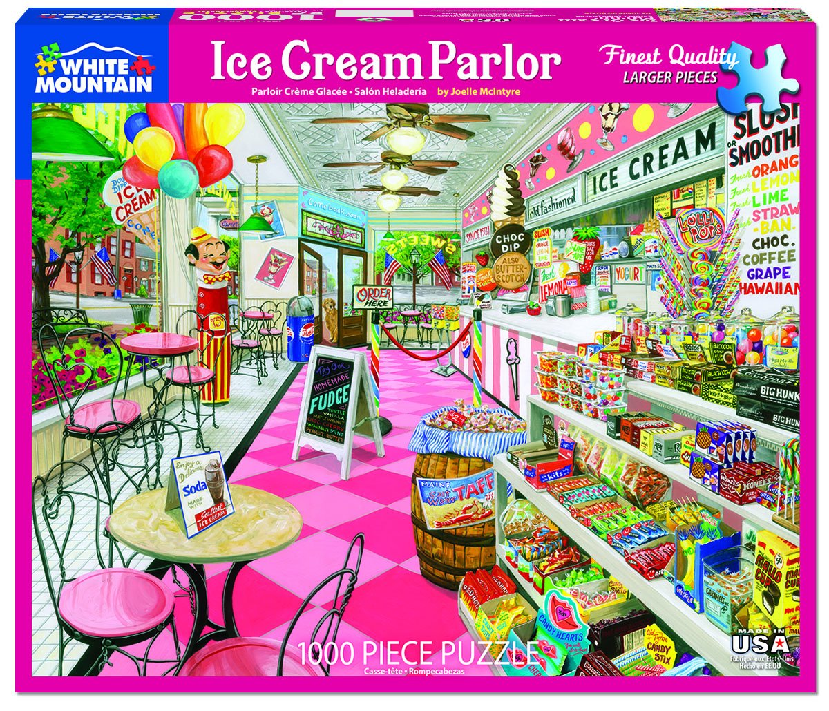 Ice Cream Parlor 1000 Piece Puzzle    