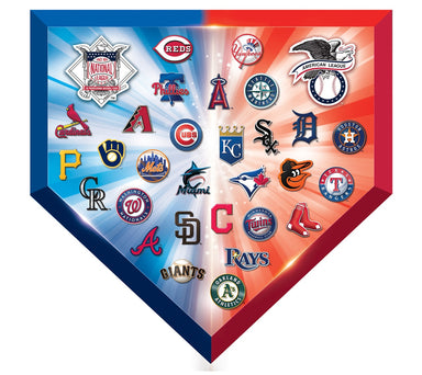 MLB Baseball Teams Shaped 500 Piece Puzzle    