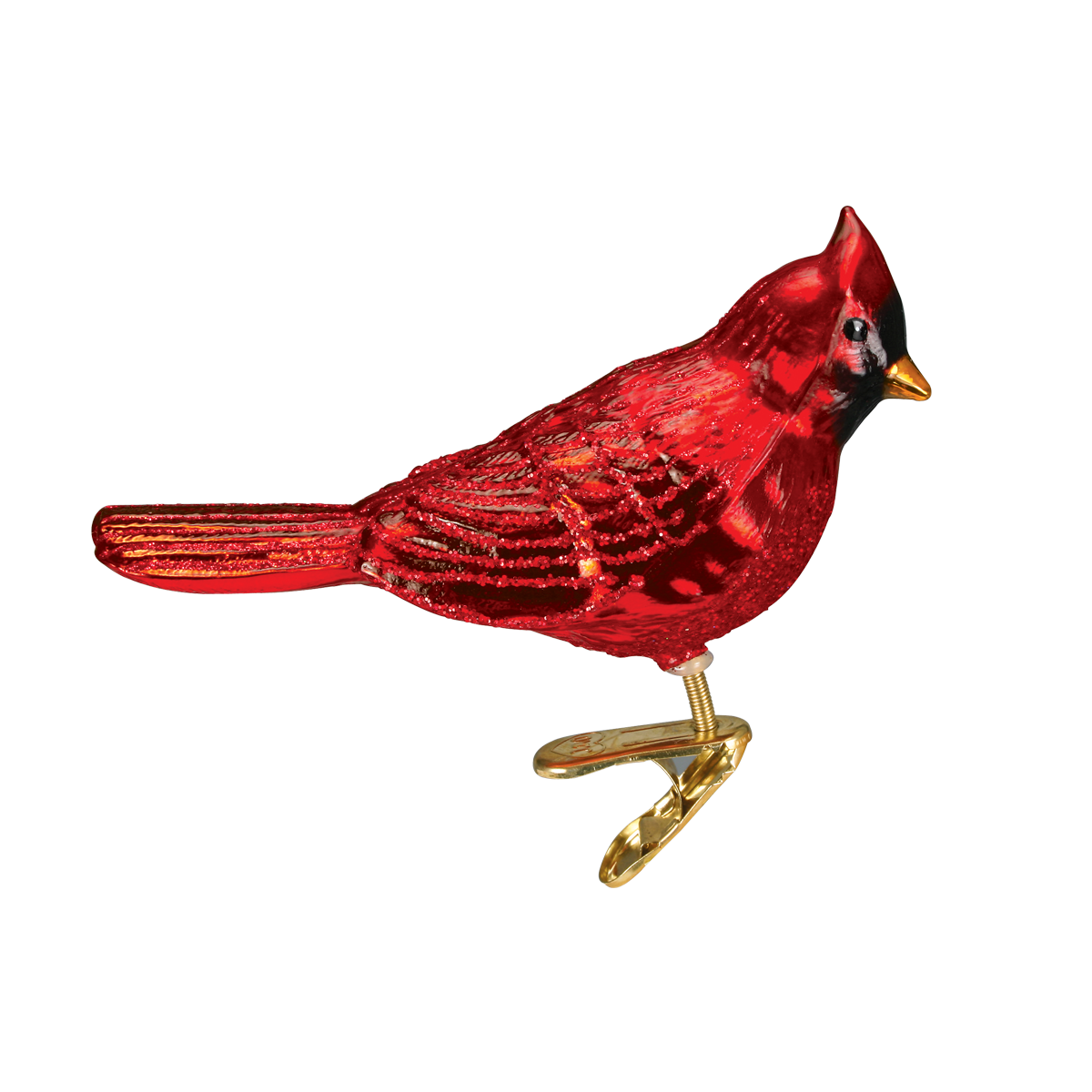 Old World Christmas - Northern Cardinal Clip On Ornament    