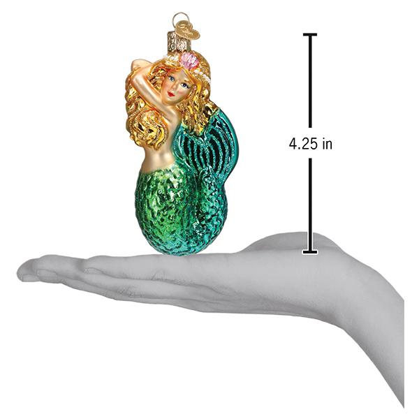 Old World Christmas Seashell Mermaid Ornament
