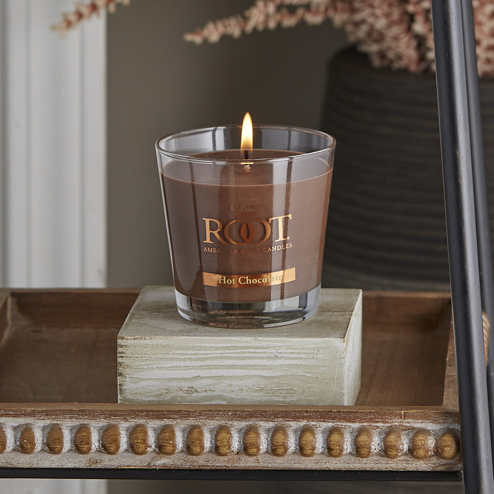 Root Candles 6.3oz Veriglass - Hot Chocolate    