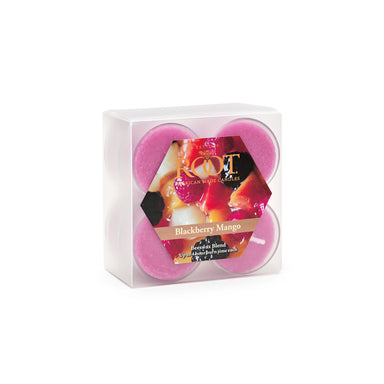 Root Candles Tea Lights - Blackberry Mango Box of 8    
