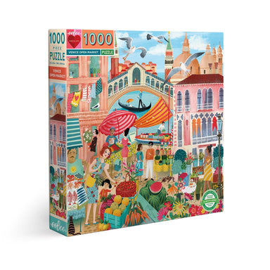 Venice Open Market 1000 Piece Puzzle    