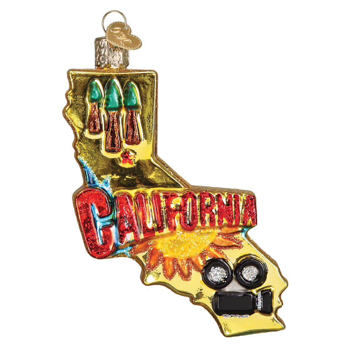 Old World Christmas - California Ornament    