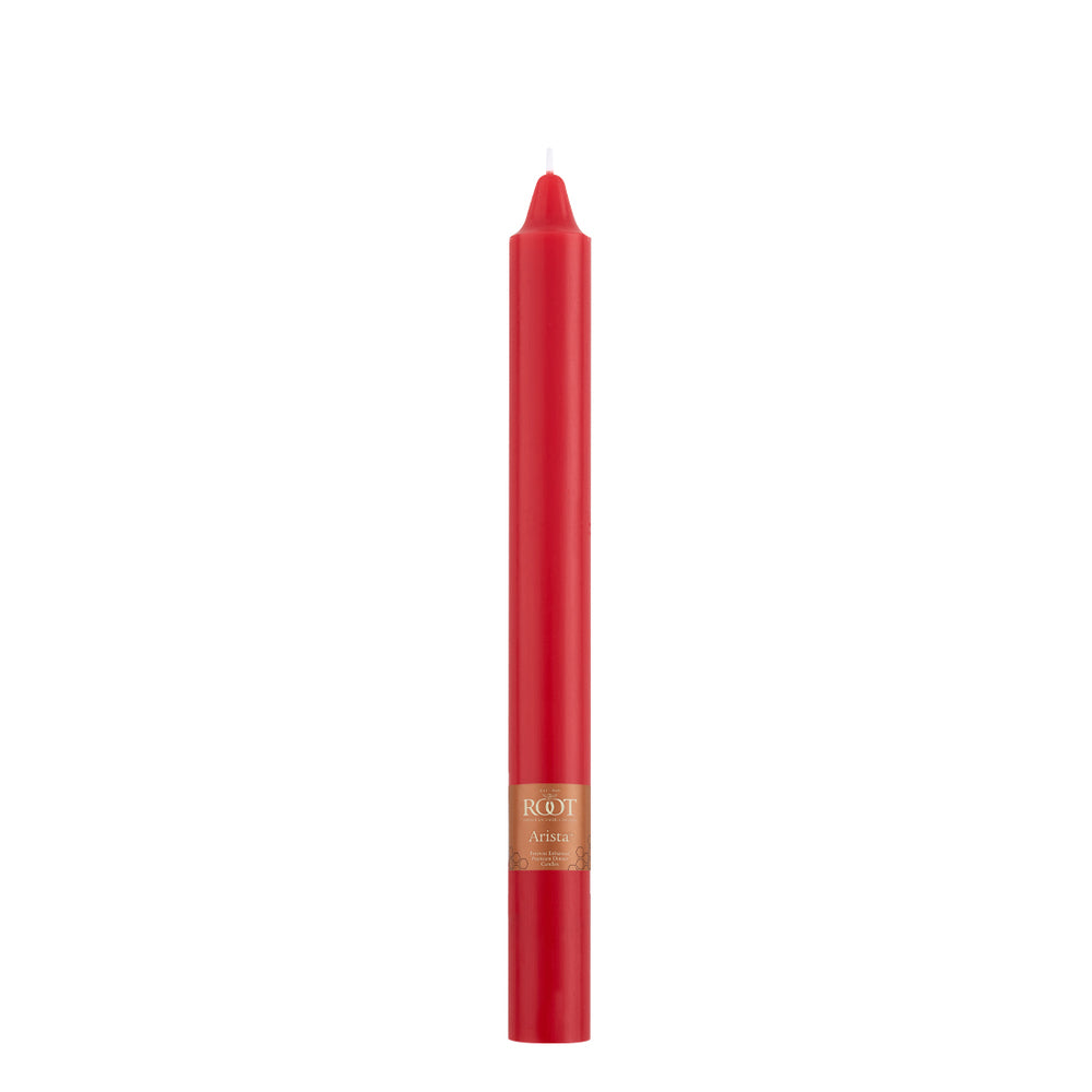 Root Arista Candle - 9" Red    
