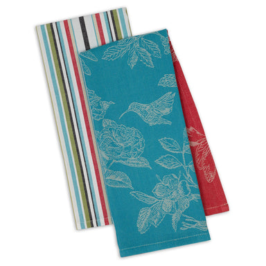 Botanical Garden Set of 2 Jacquard Kitchen Towels    