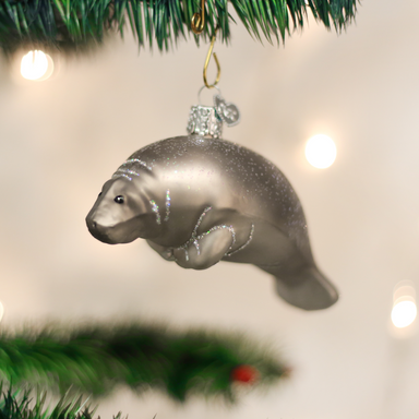 Old World Christmas - Manatee Ornament    