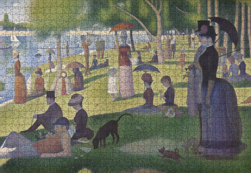 A Sunday on La Grande Jatte - Georges Seurat 1000 Piece Puzzle    