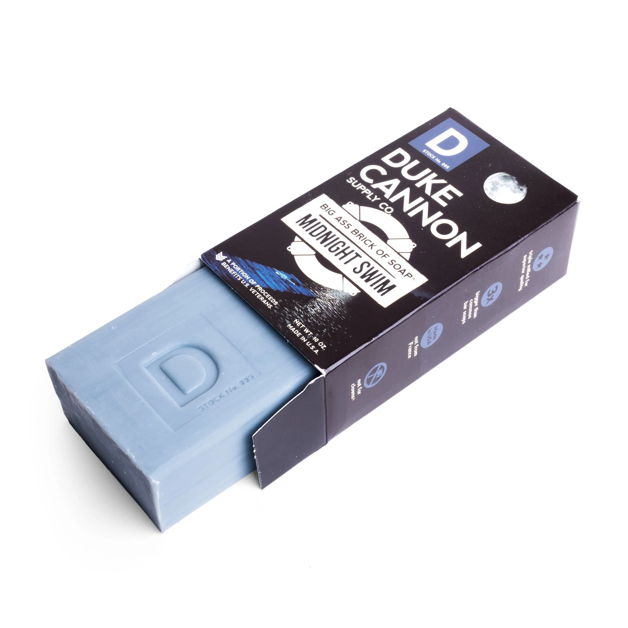 Duke Cannon Big Brick of Soap - Midnight Swim    