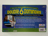 Double 6 Dominoes Black and White Professional Size    