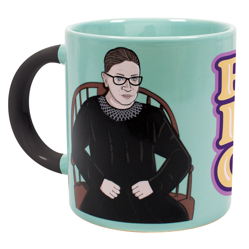 Ruth Bader Ginsburg - Heat Changing! Game Changing! Transforming Mug    