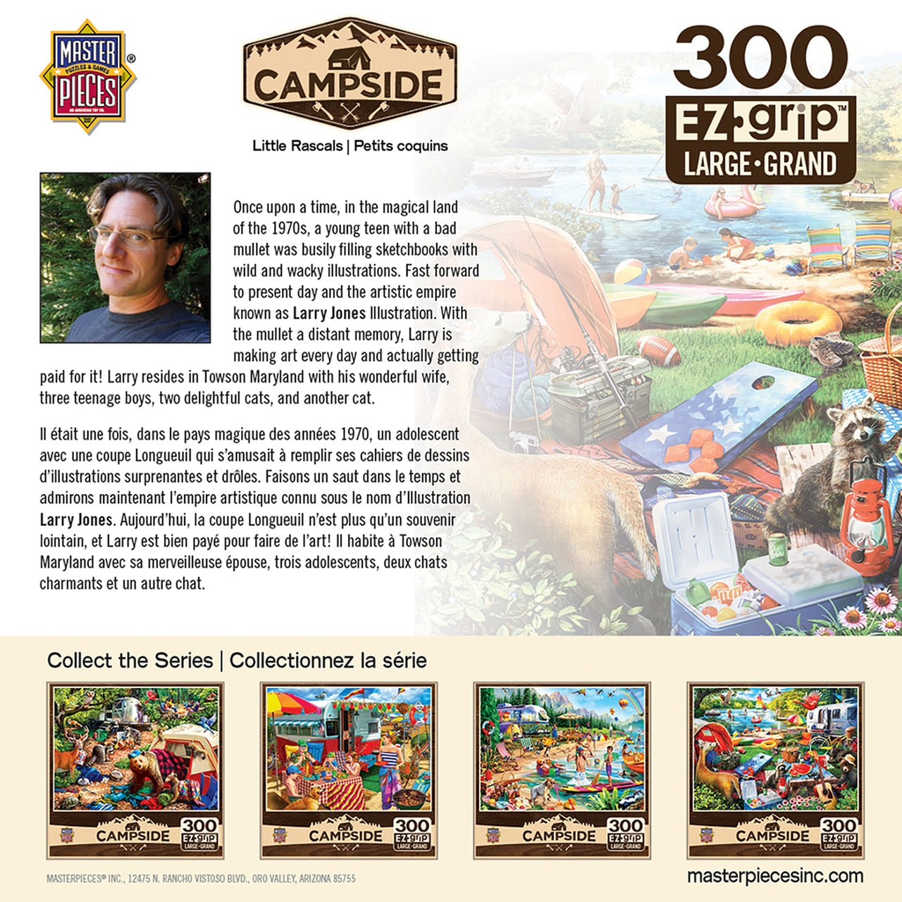 Little Rascals 300 Piece Large Format Campside Puzzle    