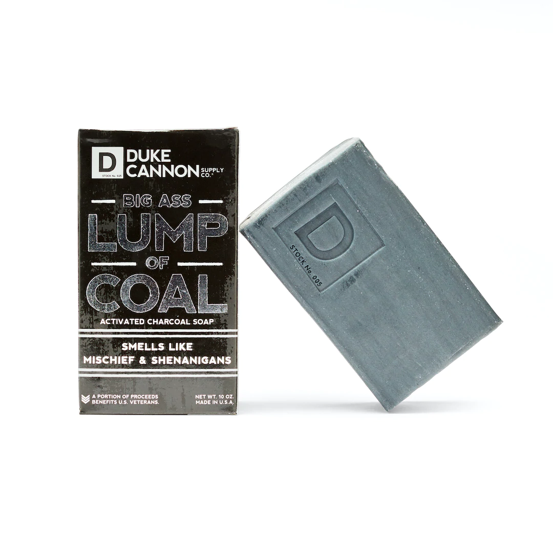 Duke Cannon Big Lump of Coal - Activated Charcoal Soap    