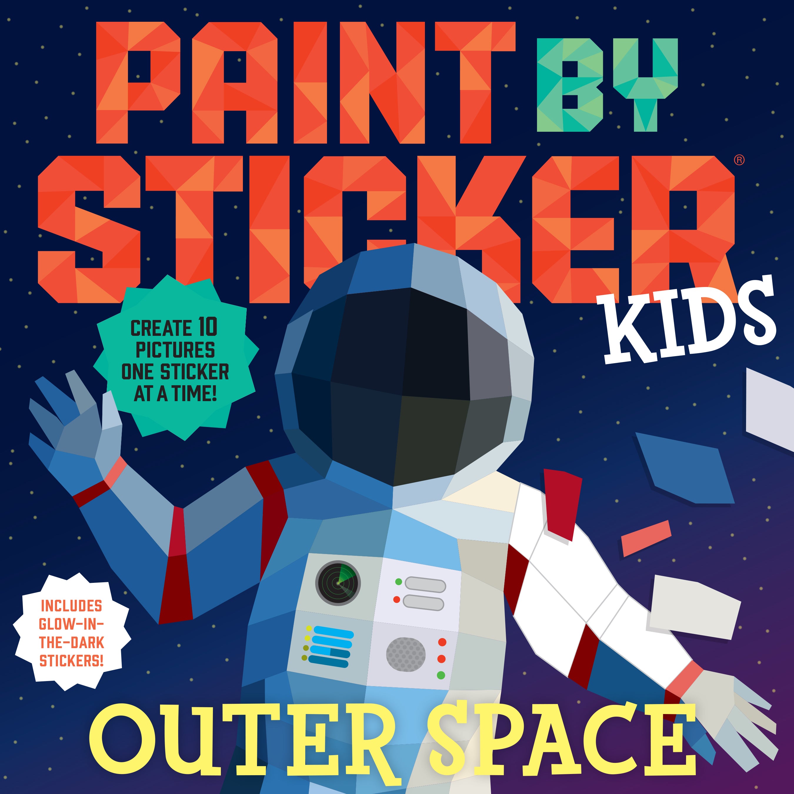 Paint By Sticker Kids - Outer Space    