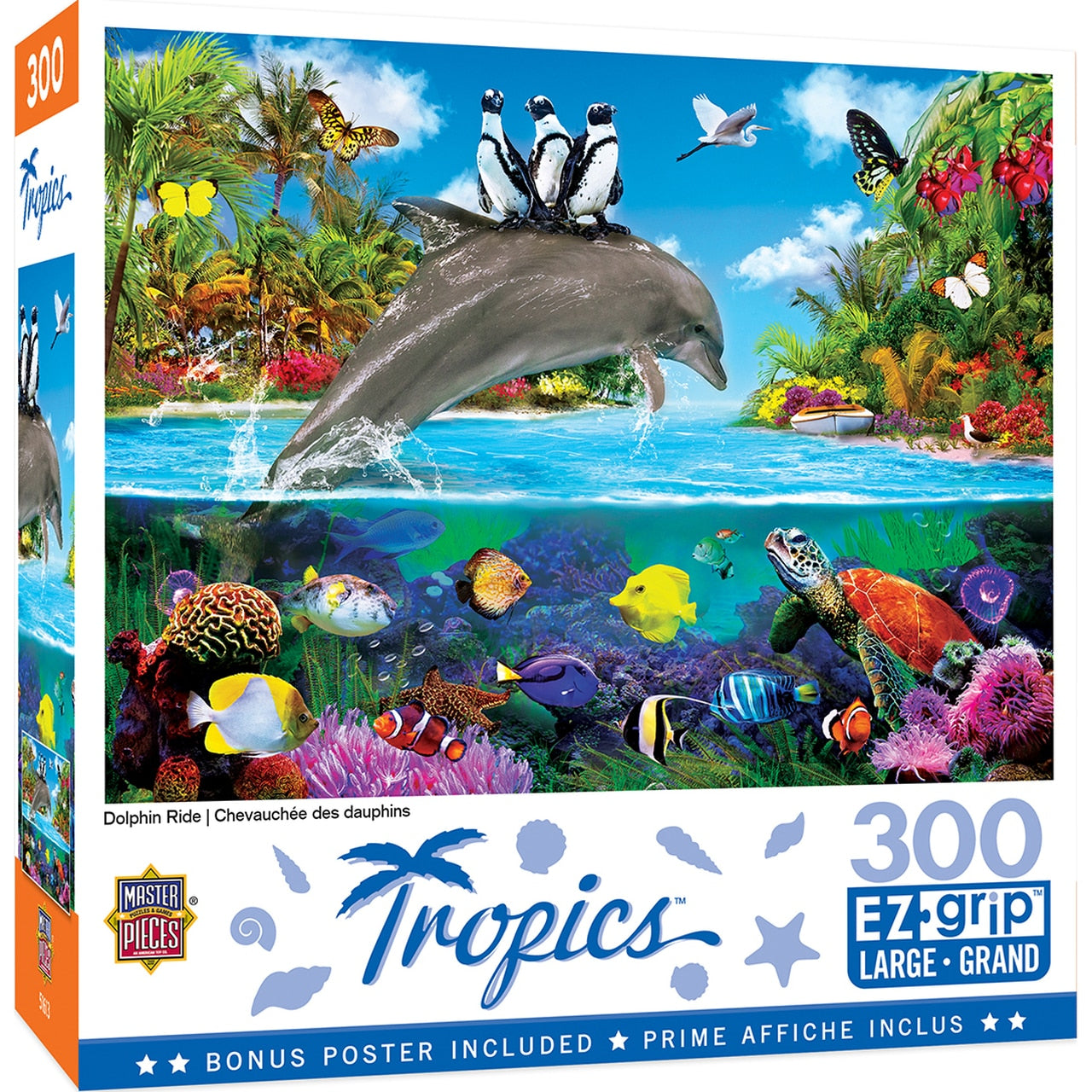 Dolphin Ride 300 Piece Large Format Puzzle    