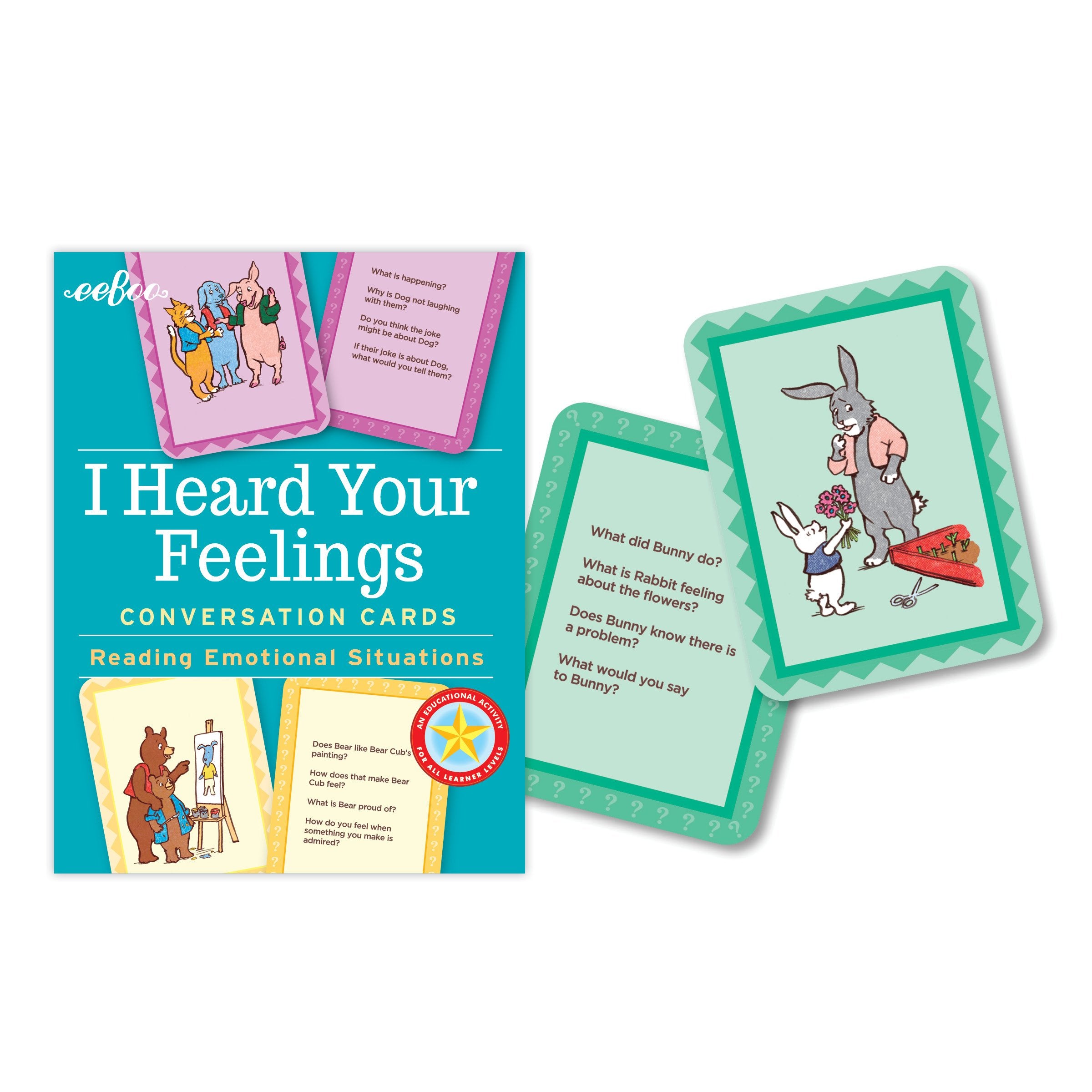 I Heard Your Feelings Conversation Cards    