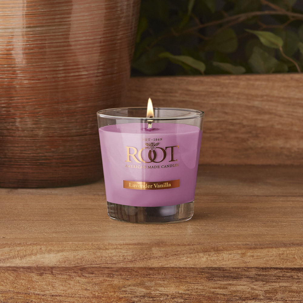 Root Candles 6.3oz Veriglass - Lavender Vanilla    