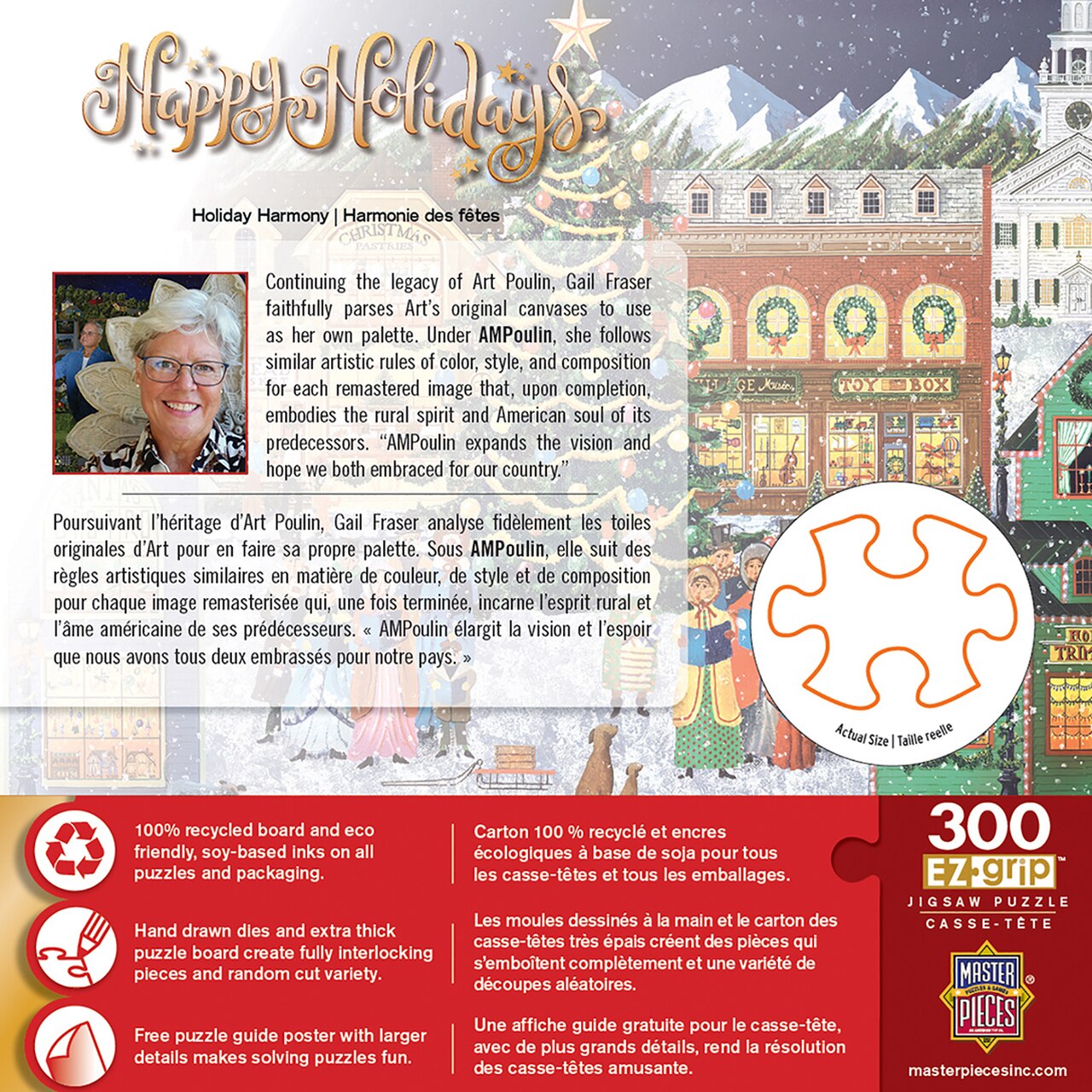 Holiday Harmony 300 Piece Large Format Puzzle    