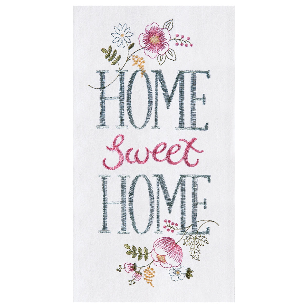 Home Sweet Home Flour Sack Kitchen Towel    