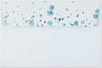 Stationery Paper and Envelopes - Blue Flowers    