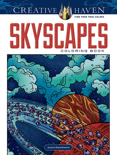 DVR Creative Haven® Coloring Book: SkyScapes