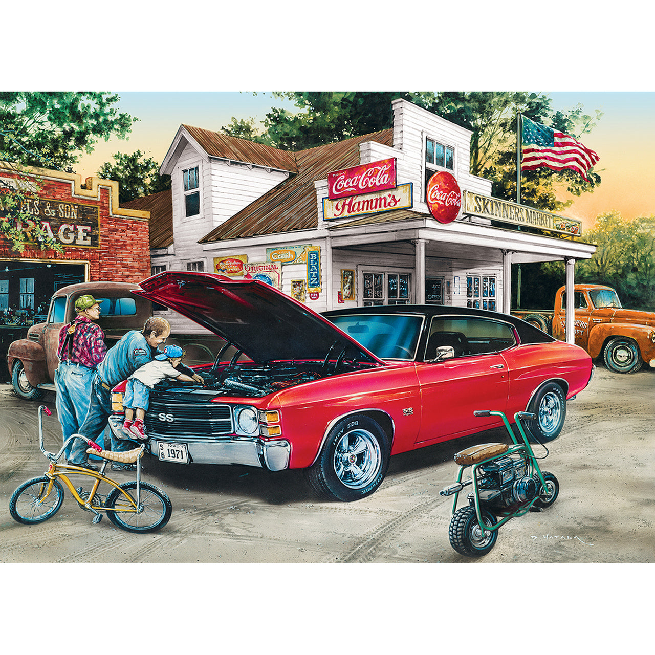Getting Dirty 1000 Piece Childhood Dreams Puzzle    
