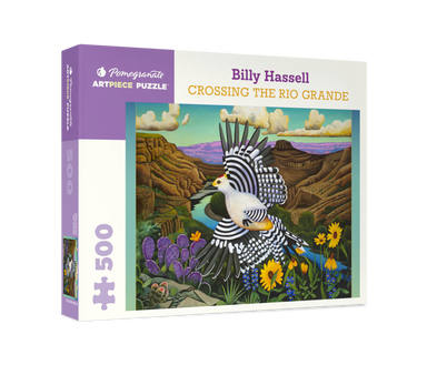 Billy Hassell Crossing The Rio Grande - 500 Piece Puzzle    
