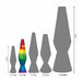 Lava Lamp - 14.5" Rainbow    