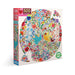Blue Bird, Yellow Bird 500 Piece Round Puzzle    