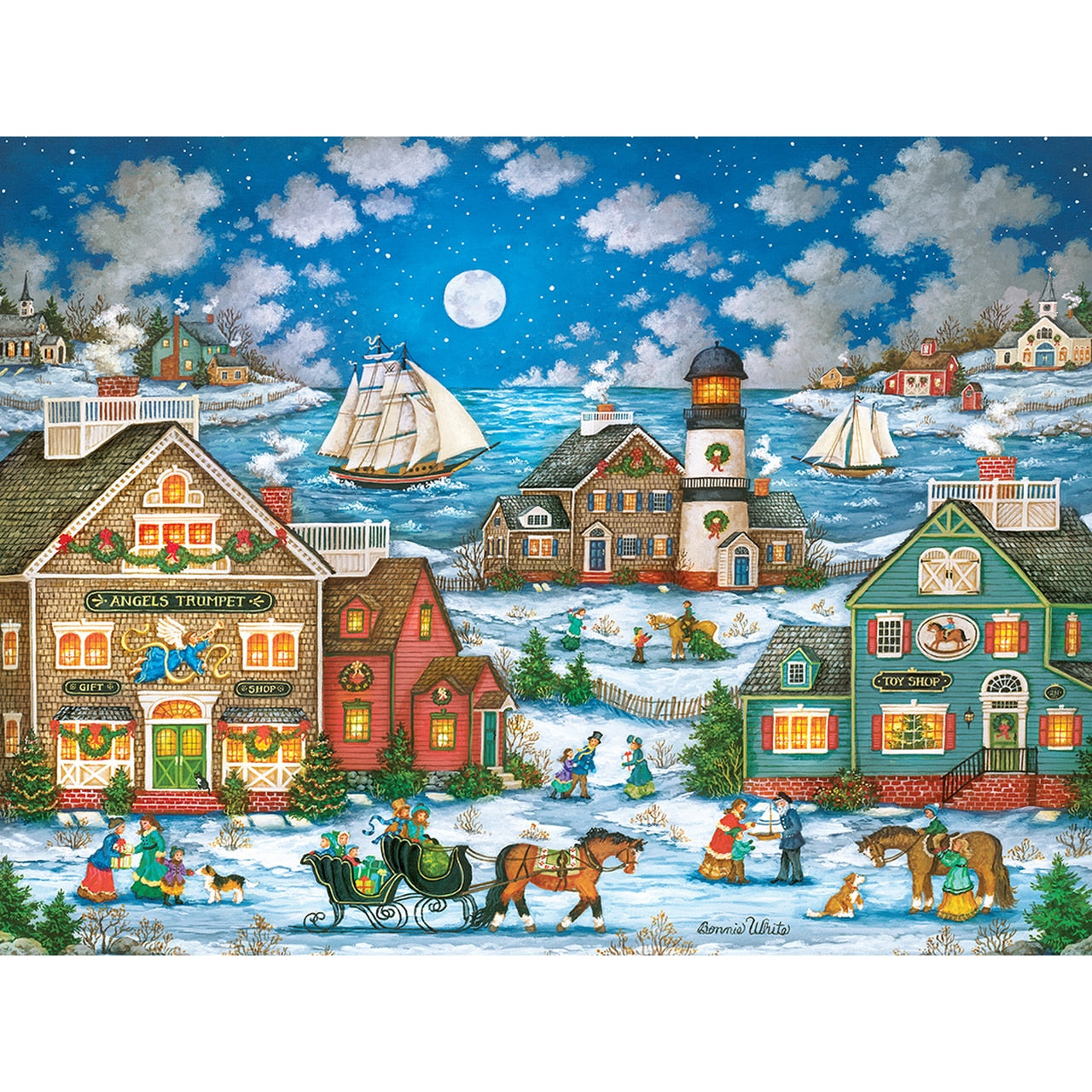 Guiding Light 550 Piece Heartland Puzzle    