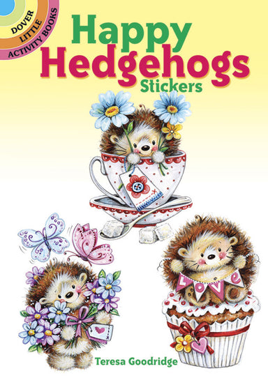 Happy Hedgehogs Stickers - Little Activity Book    