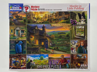 Murder at Little Piddling 1000 piece puzzle    