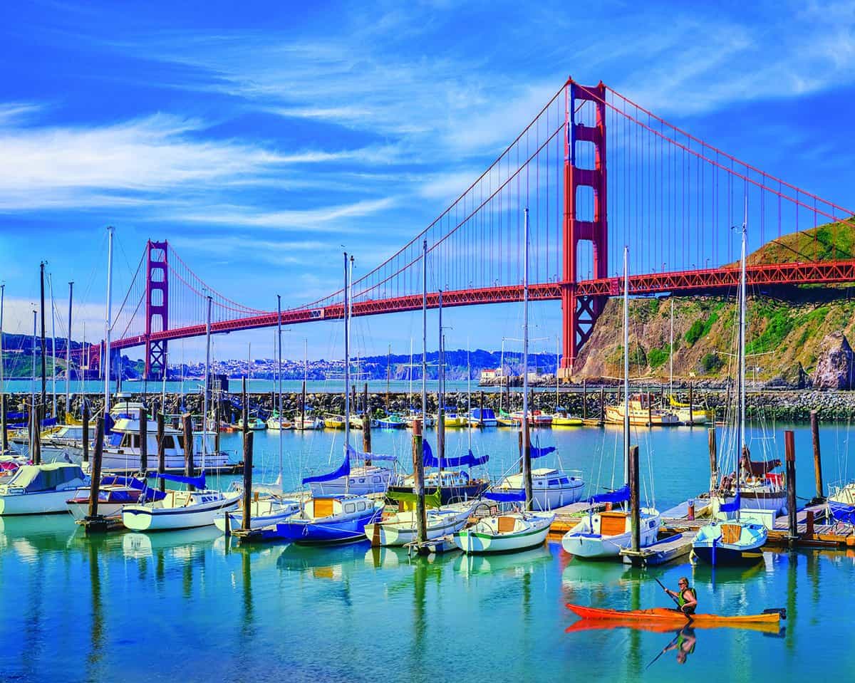 Golden Gate Bridge 1000 Piece Puzzle    