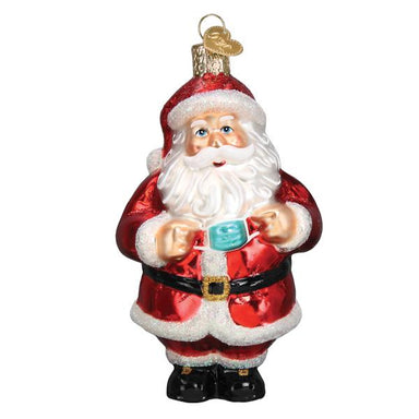 Old World Christmas - Santa Revealed Ornament    