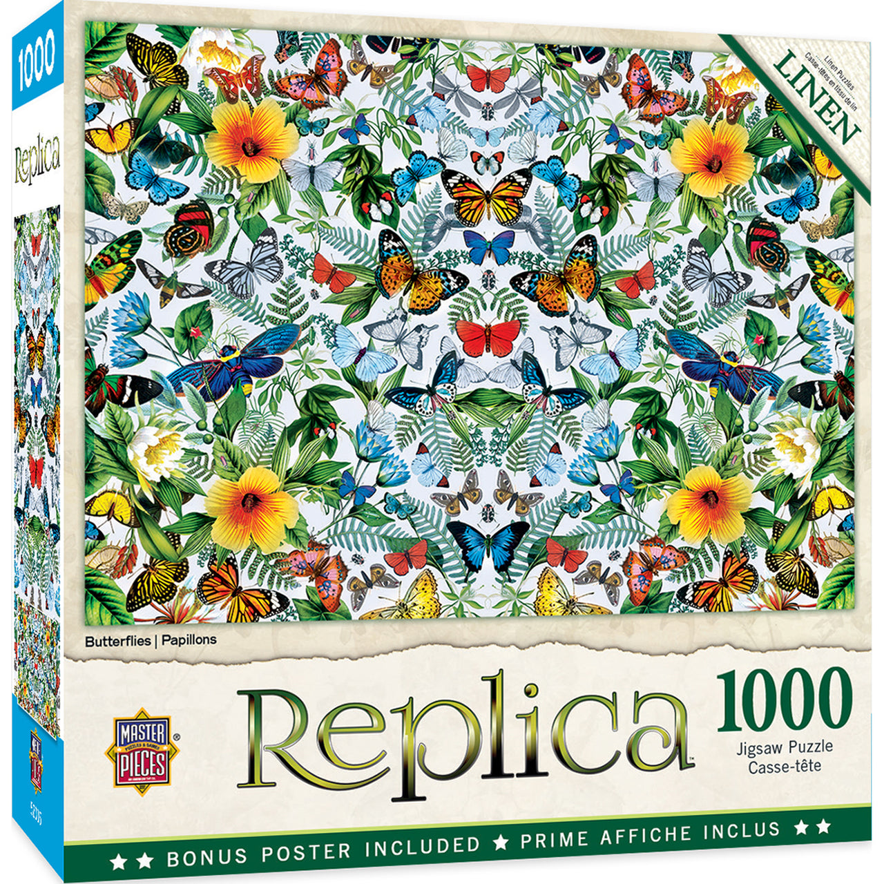 Replica Butterflies 1000 Piece Puzzle    