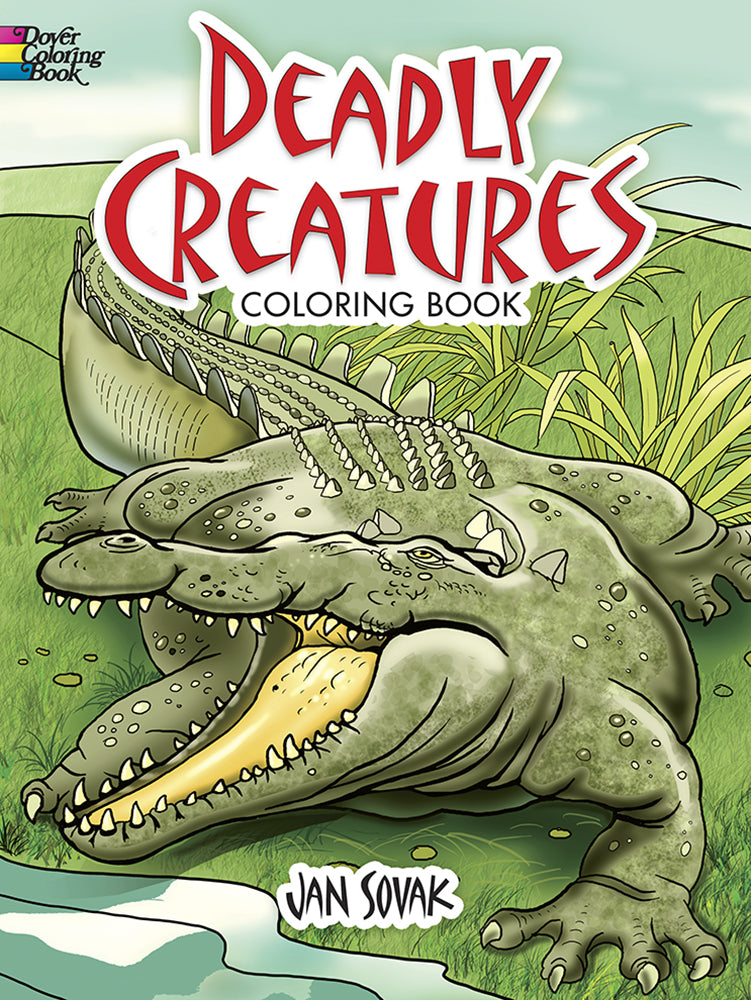 Deadly Creatures Coloring Book    