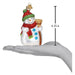 Old World Christmas - Snowman With Broom Ornament    