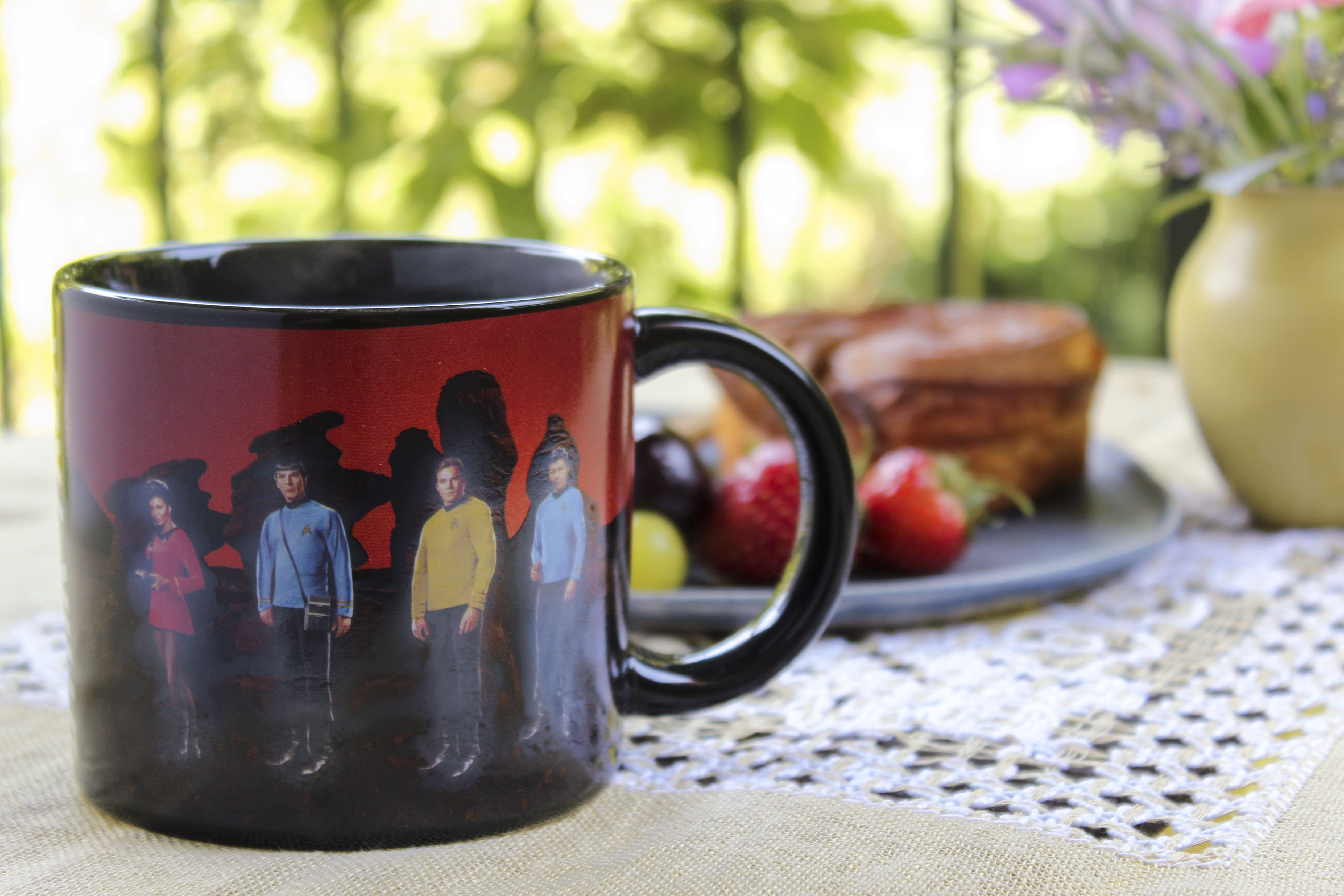 Star Trek The Original Series Color Changing Transporter Mug    