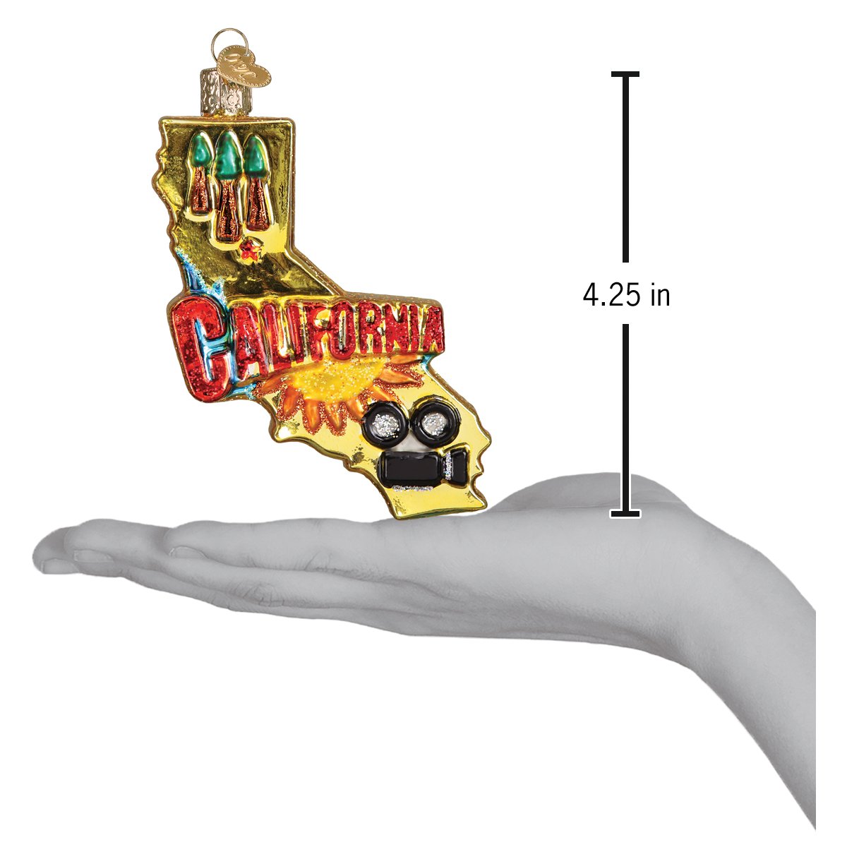 Old World Christmas - California Ornament    