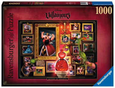 Disney Villainous: Queen of Hearts 1000 Piece Puzzle