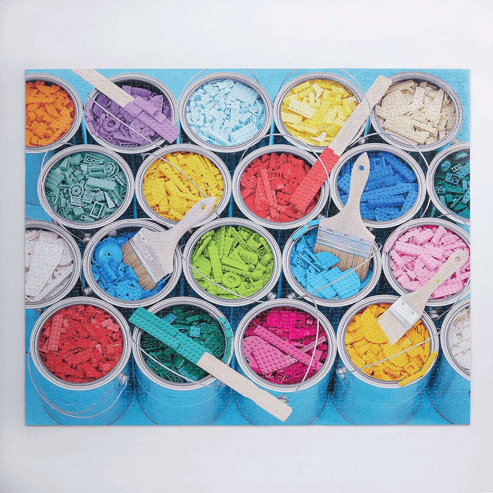 Lego Paint Party 1000 Piece Puzzle    