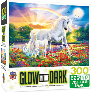 Bedtime Stories 300 Piece Large Format Glow In The Dark Puzzle    
