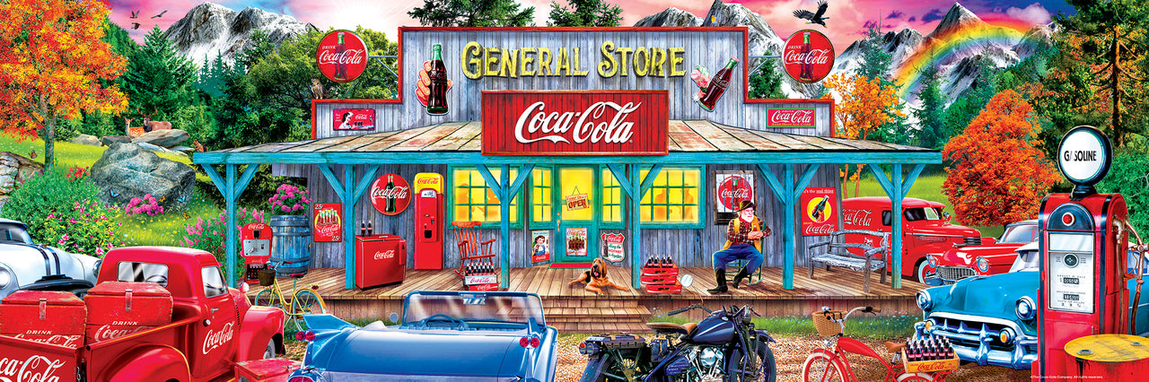 Stop n Sip 1000 Piece Coca Cola Panoramic Puzzle    